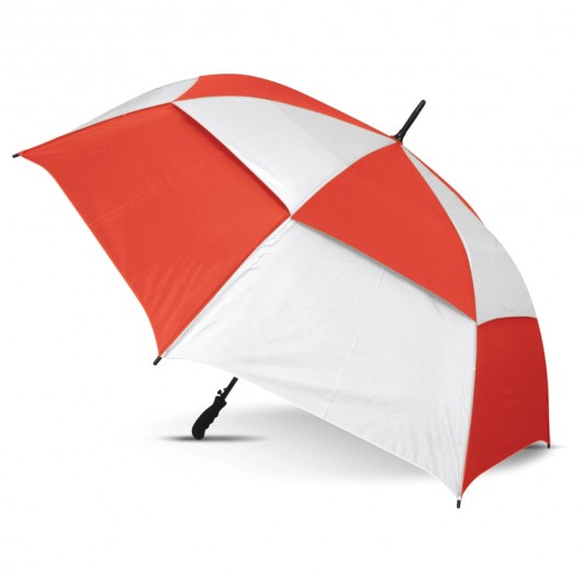Checkmate Sports Umbrellas white red
